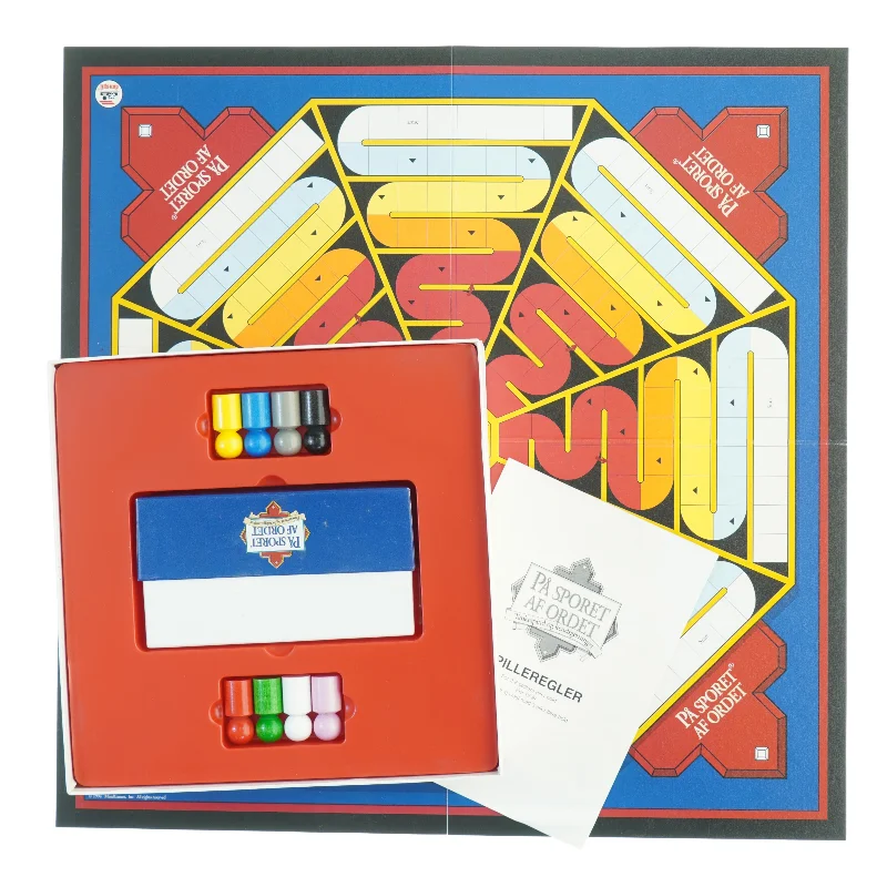 Brætspil 'På Sporet af Ordet' fra Dan Spil (str. 27 x, 27 x 8 cm)