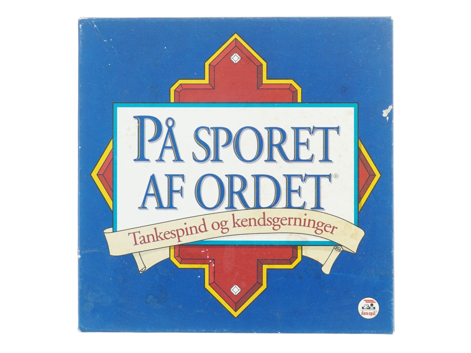 Brætspil 'På Sporet af Ordet' fra Dan Spil (str. 27 x, 27 x 8 cm)