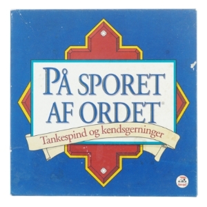 Brætspil 'På Sporet af Ordet' fra Dan Spil (str. 27 x, 27 x 8 cm)