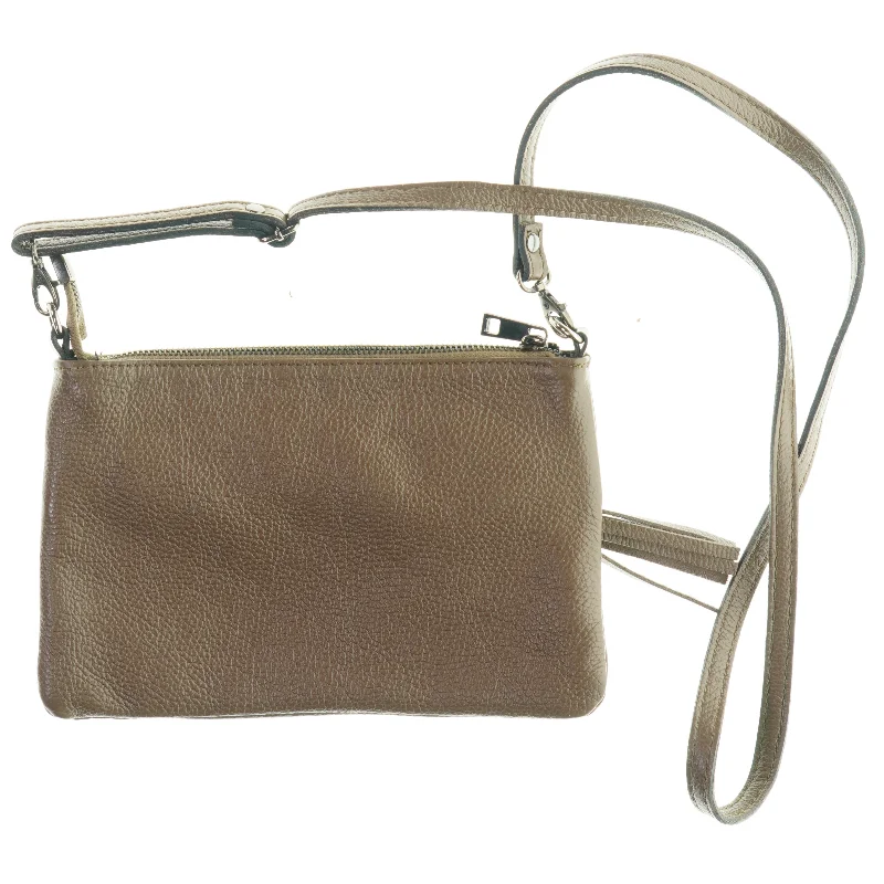 Lille lædertaske (str. 27 X 18cm)