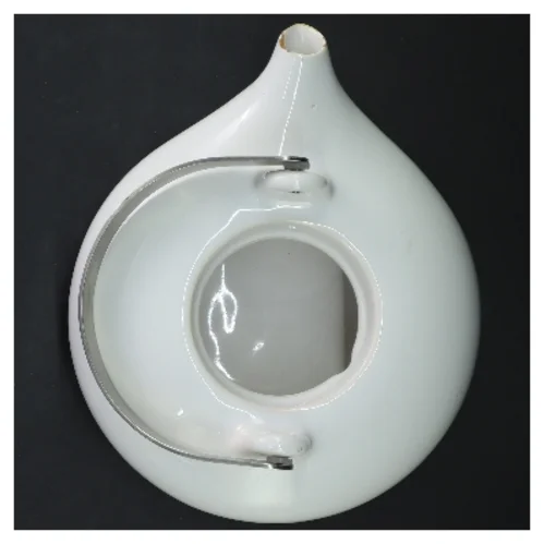 Moderne porcelæns tekande (str. Ø 18 cm)