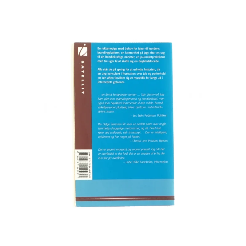 Spin af Per Helge Sørensen (bog)