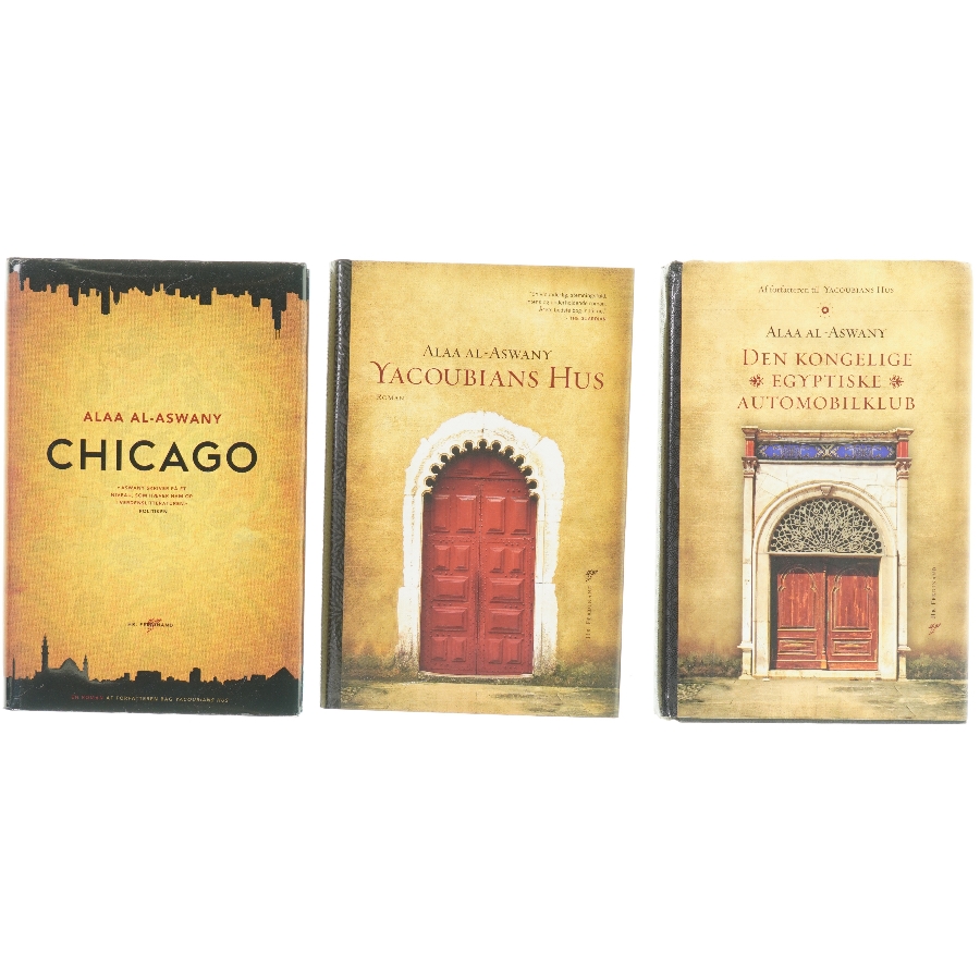 3 romaner af Alaa Al-Aswany