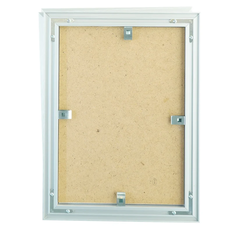 Sølvfarvet fotoramme fra Dan Ramme (str. 21x30)