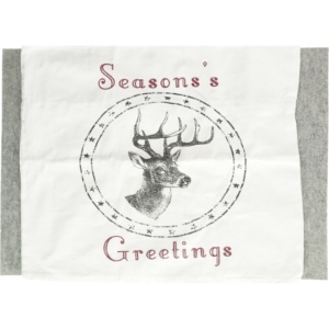 3 pudebetræk med vinter-/julemotiver (str. 58 x 38 og 53 x 45 og 58cm)