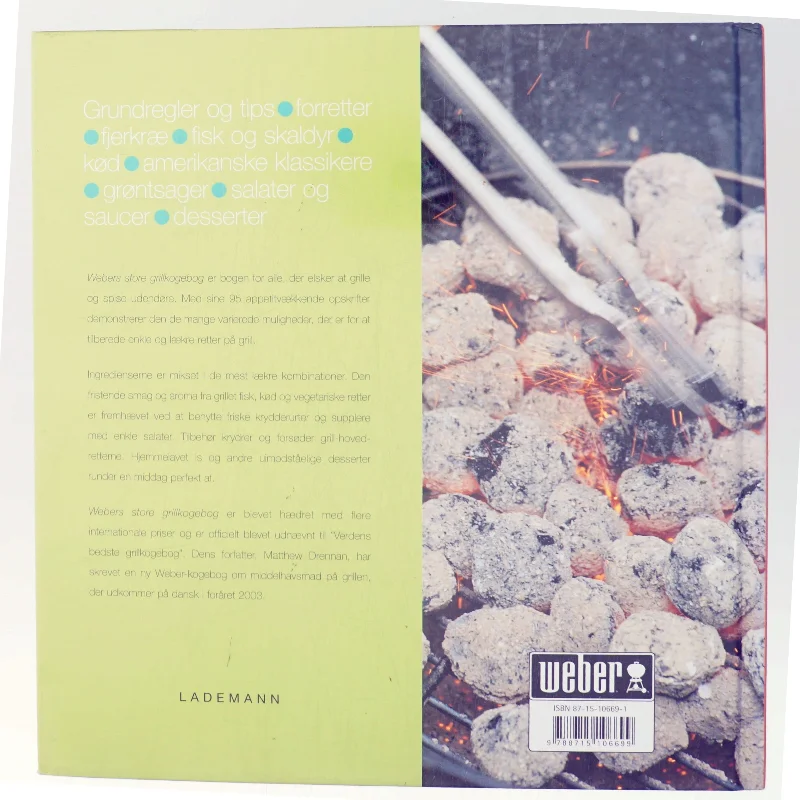 Webers store grillkogebog af Matthew Drennan (Bog)