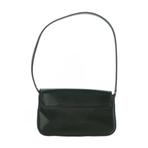 Lille sort taske i læder