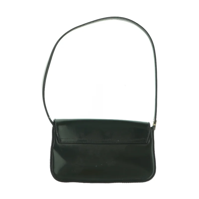 Lille sort taske i læder