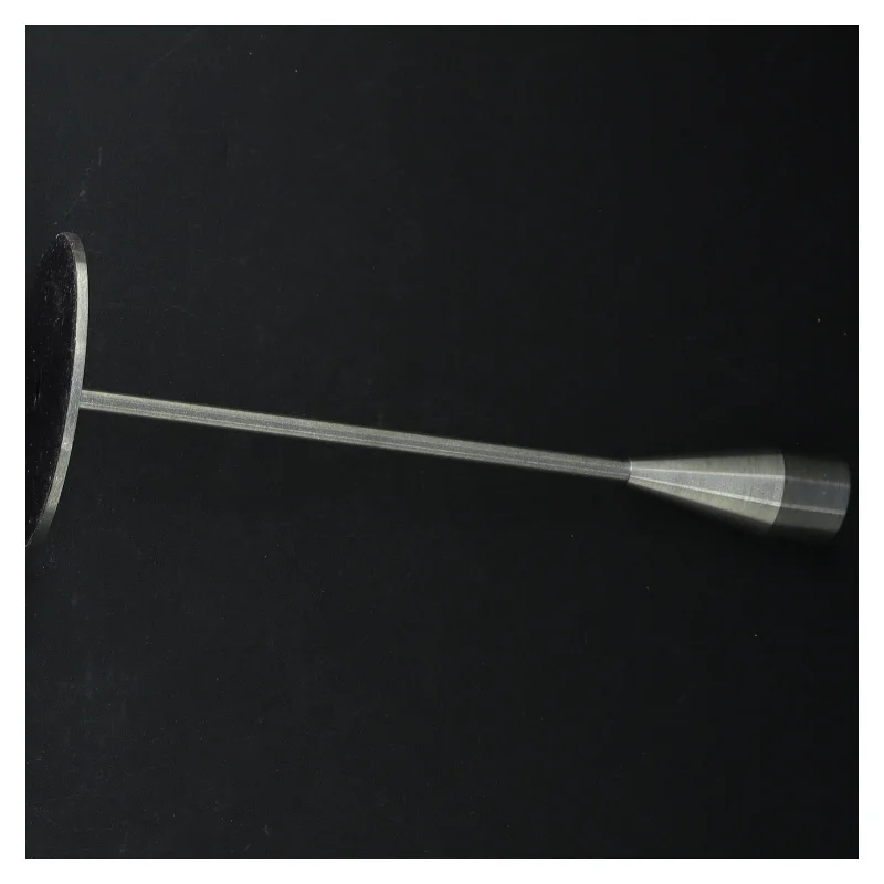 Piet Hein-lysestage i rustfrit stål (str. 21 cm)