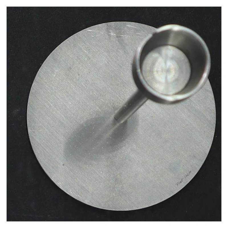 Piet Hein-lysestage i rustfrit stål (str. 21 cm)