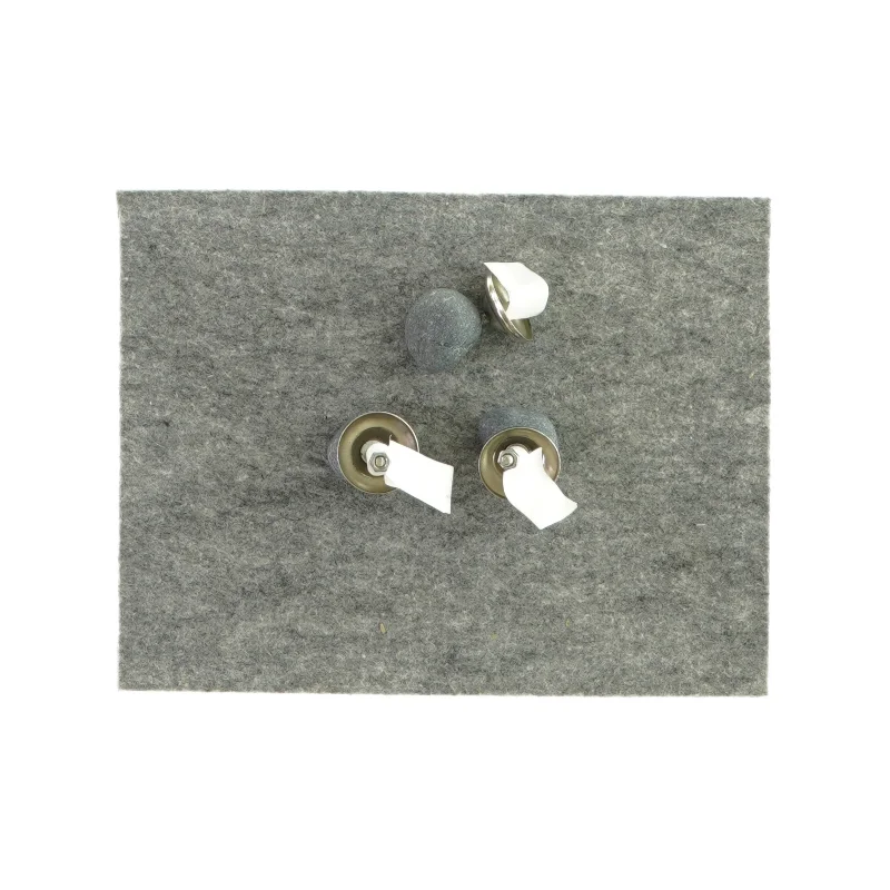 Møbelgreb af sten 3 styks (str. Ø: 2 cm)