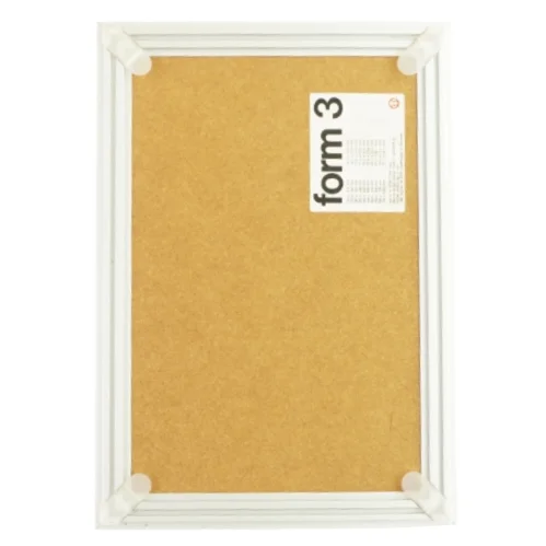 Linoleumstryk i ramme