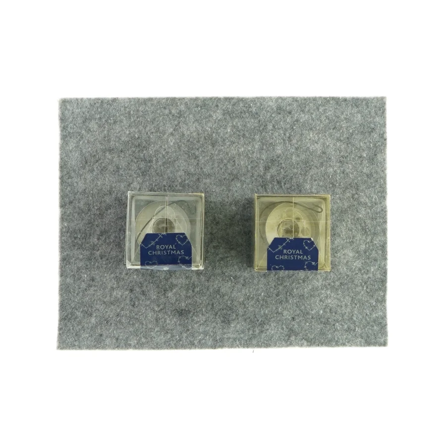 Lysestager til fyrfadslys fra Royal Copenhagen (2 stk)