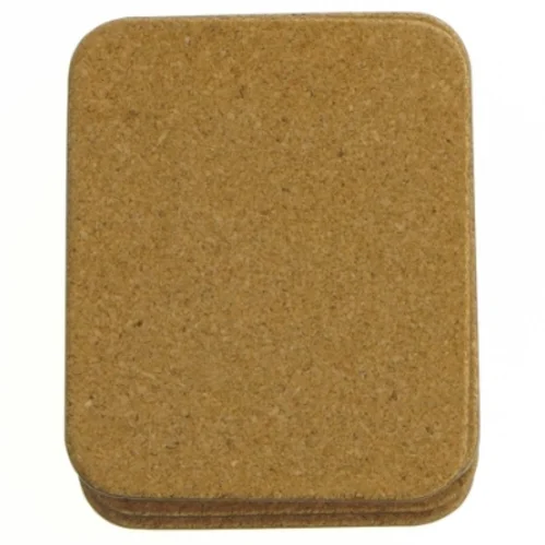 Bord brikker med frugt- og grøntsagsmotiver (str. 11,5 x 9,5 cm)