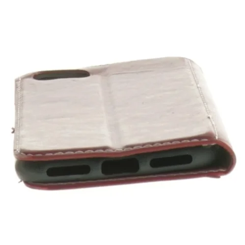 Smartphone etui i læder med kortholder (str. 14 x. 7,5 cm)