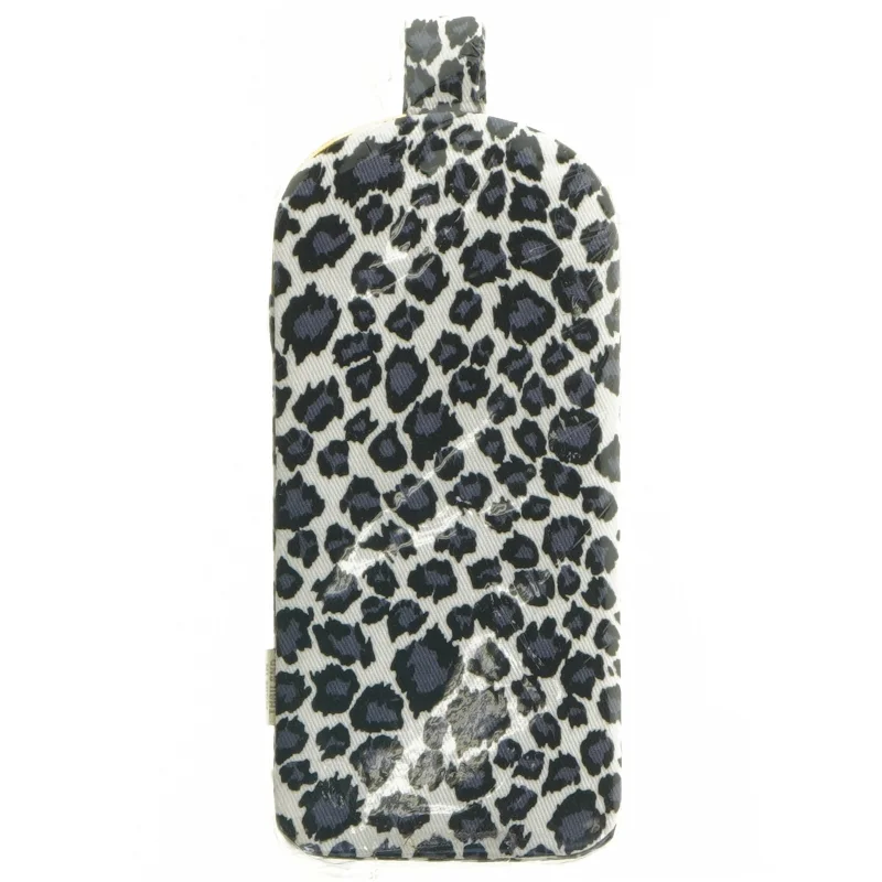 Leopardmønstret clutch fra Ferera (str. 16,5 x 8 cm)