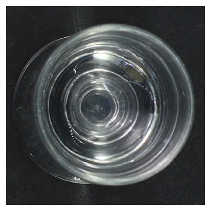 Glas (str. H. 8,5 cm)