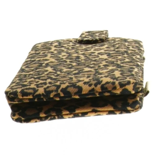 Pung med leopardprint fra Ferera (str. Længde. 18 cm. bredde, 7,5 cm)