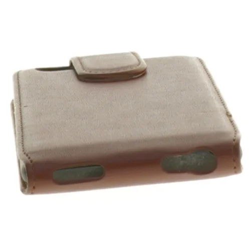 Læder telefon cover (str. 14 x 7 cm)