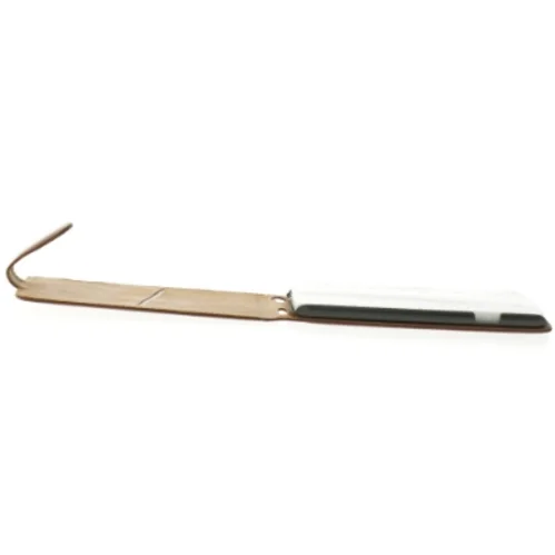 Læder telefon cover (str. 14 x 7 cm)