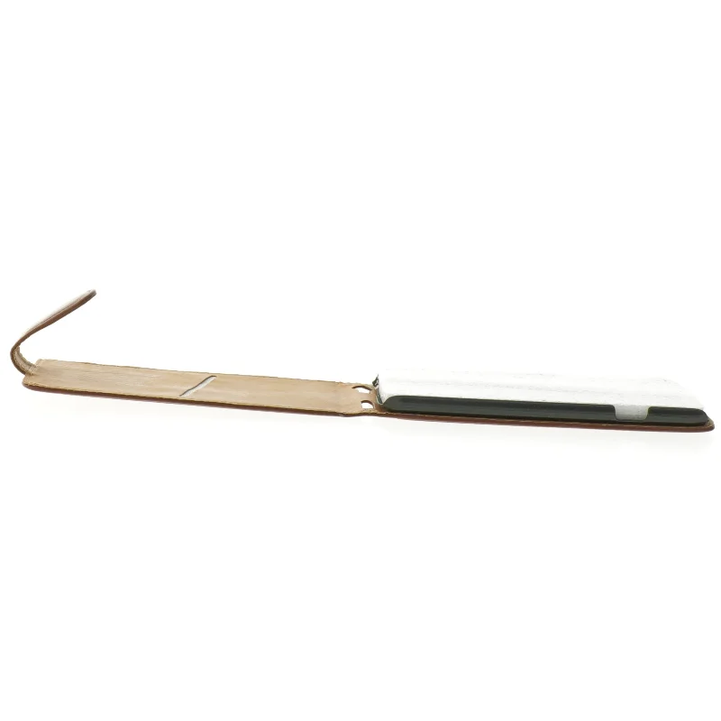 Læder telefon cover (str. 14 x 7 cm)