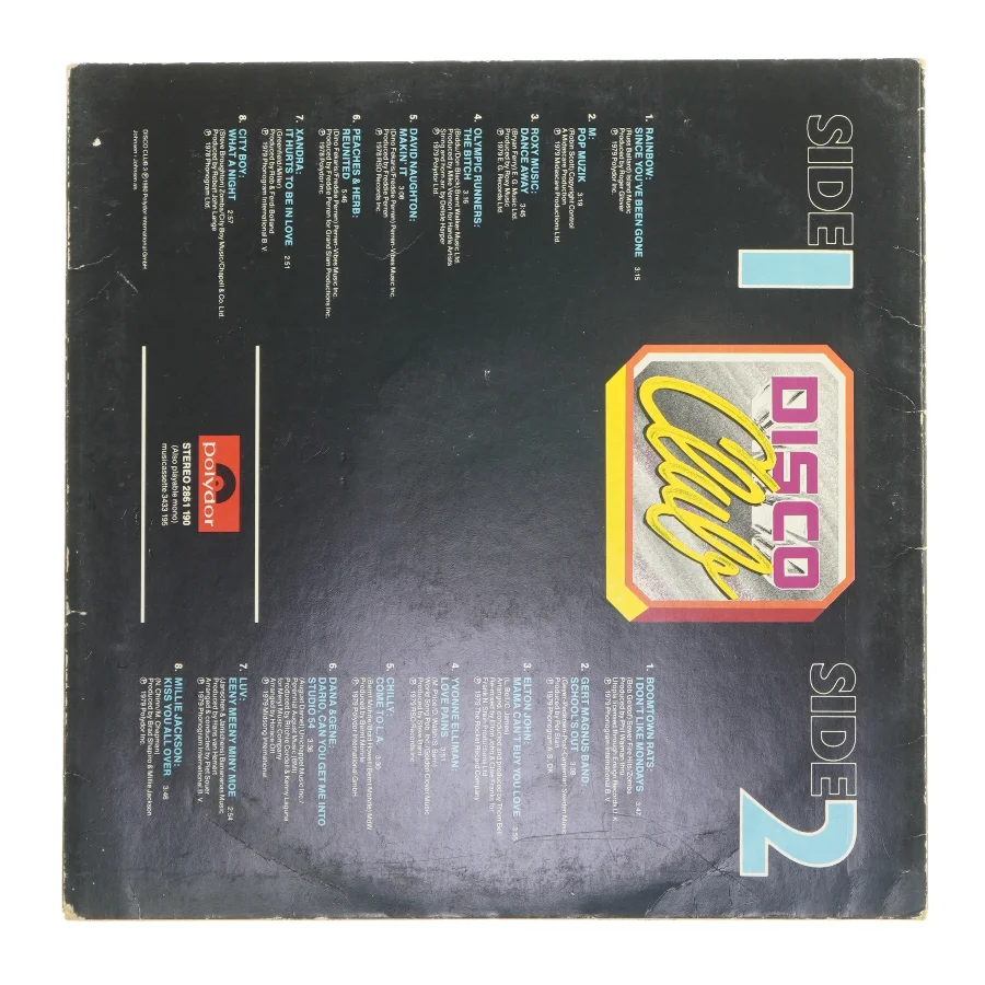 Disco vinylplade