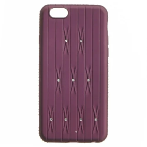 Beskyttelsescover til iPhone med rhinsten (str. 7 x. 14 cm)