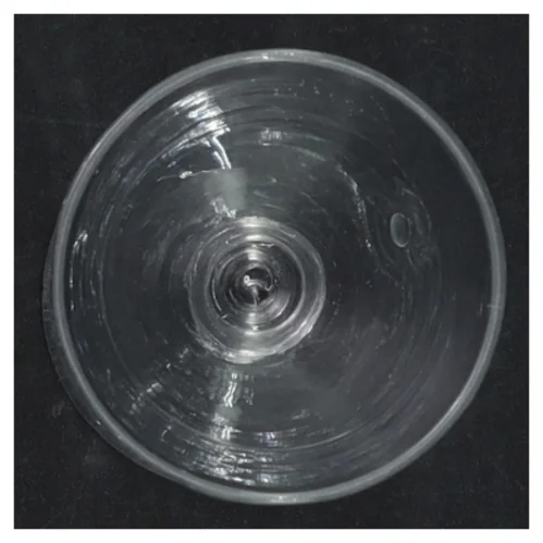 Glas (str. H. 9,5 cm)