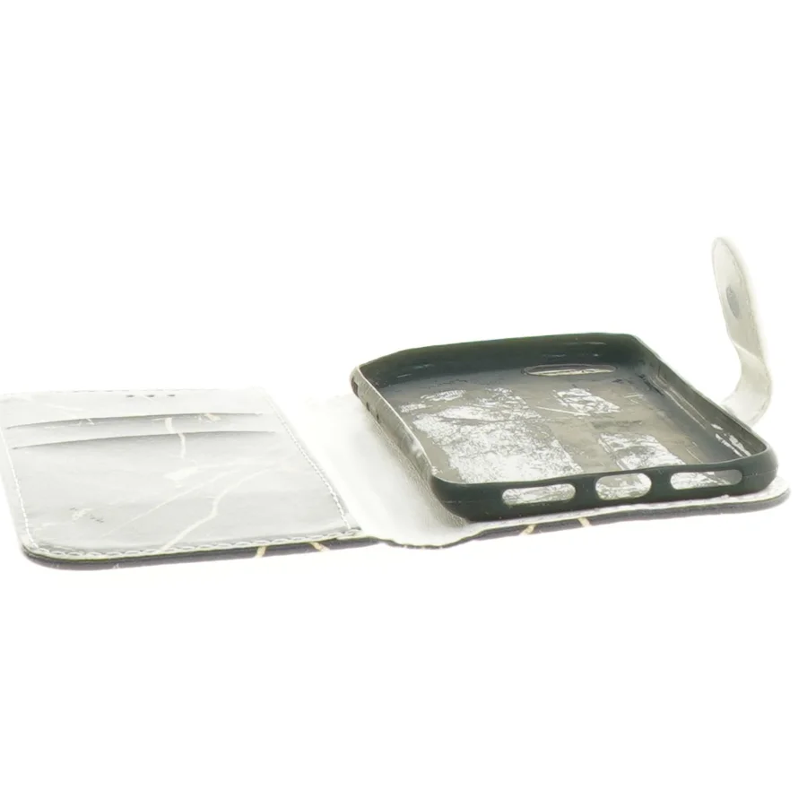 Mobiltelefonetui med kortholder (str. 14,5 x. 7,5 cm)