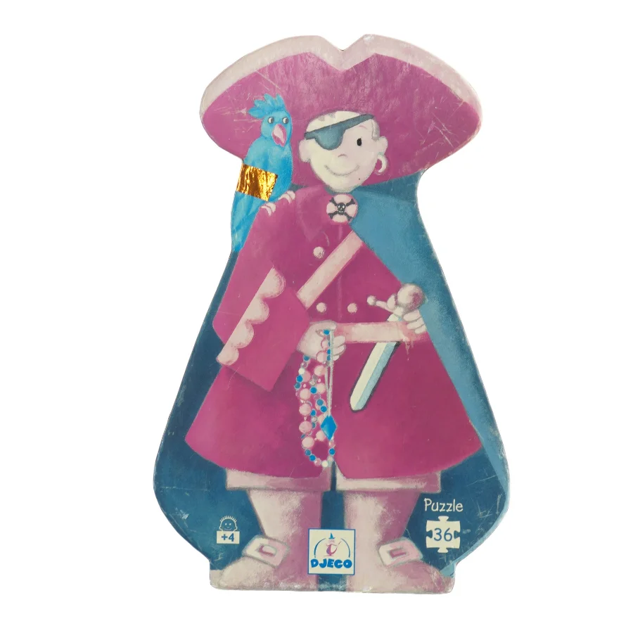 Sørøver puslespil fra Djeco (str. 42 x, 30 cm)