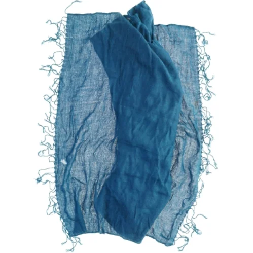 Blåt tørklæde (str. 70 x, 170 cm)
