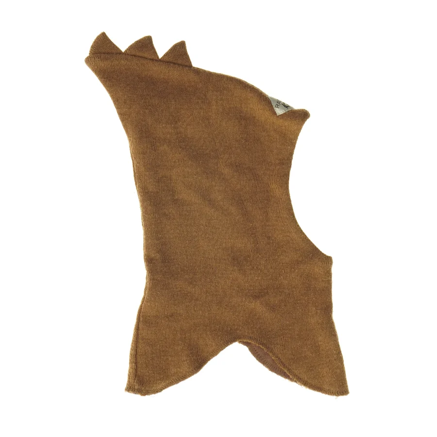 Brune elefanthue fra Racing Kids (str. S og 37 x 23 cm)