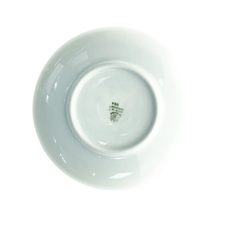 Porcelænstallerkener med blomstermotiv, Blå kornblomst, Demeter fra Bing Og Grøndahl (str. Diameter 15,5 cm)