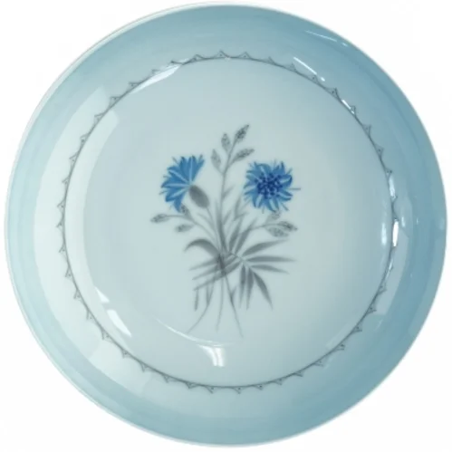 Porcelænsmiddagstallerkener fra Bing Og Grøndahl (str. Diameter 20,5 cm)