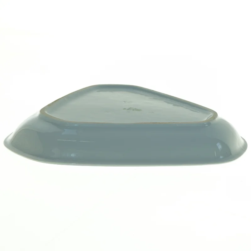 Trekantet serveringsfad fra Bing Og Grøndahl (str. Diameter 23,5 cm)