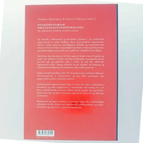 Psykodynamisk organisationspsykologi : på arbejde under overfladen (Bog)