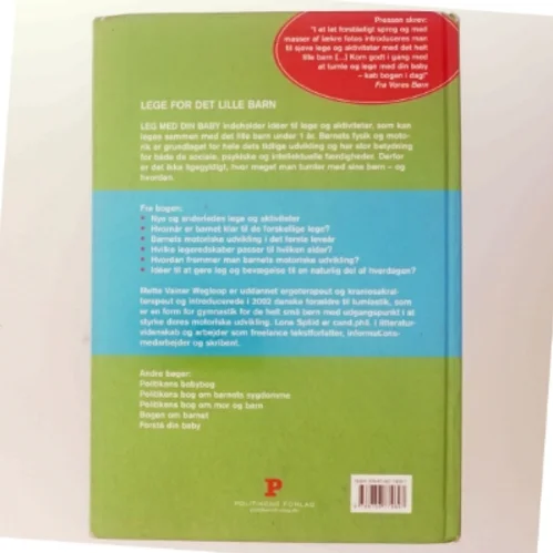 Leg med din baby (Bog)