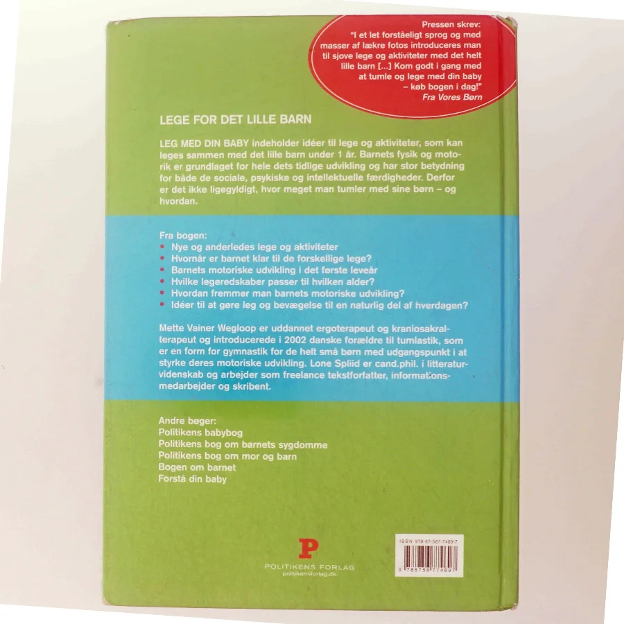Leg med din baby (Bog)