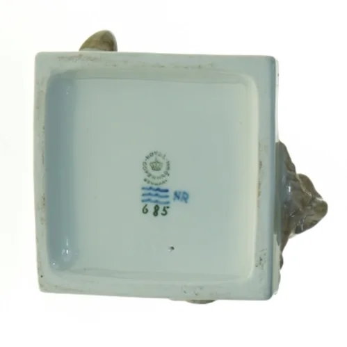 Porcelænsfigur Mand med le fra Royal Copenhagen (str. 25 x 13 cm)