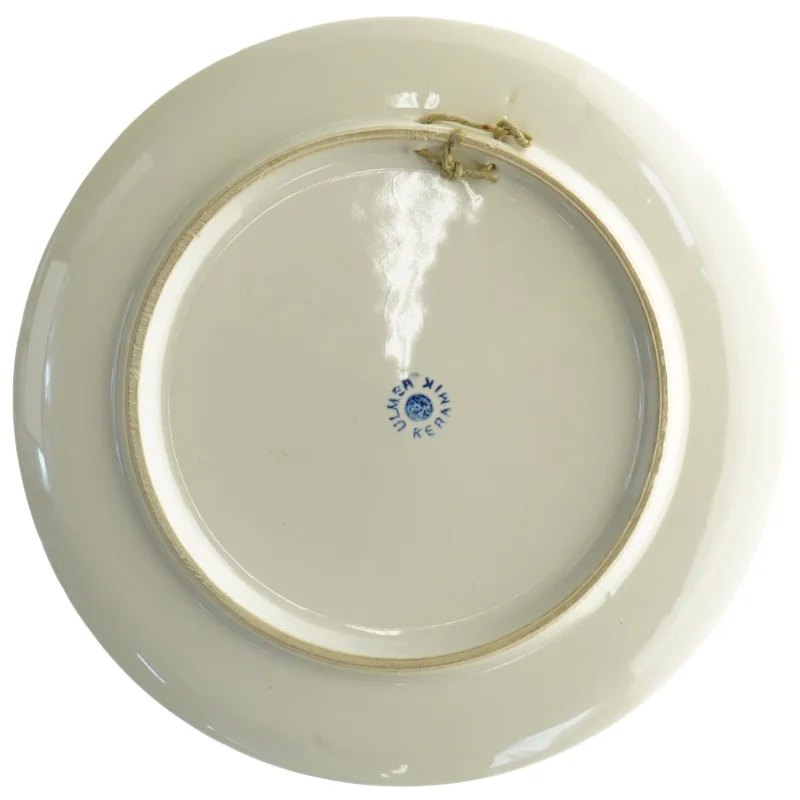 Blomsterdekoreret fad fra Ulmea (str. Diameter 20 cm)