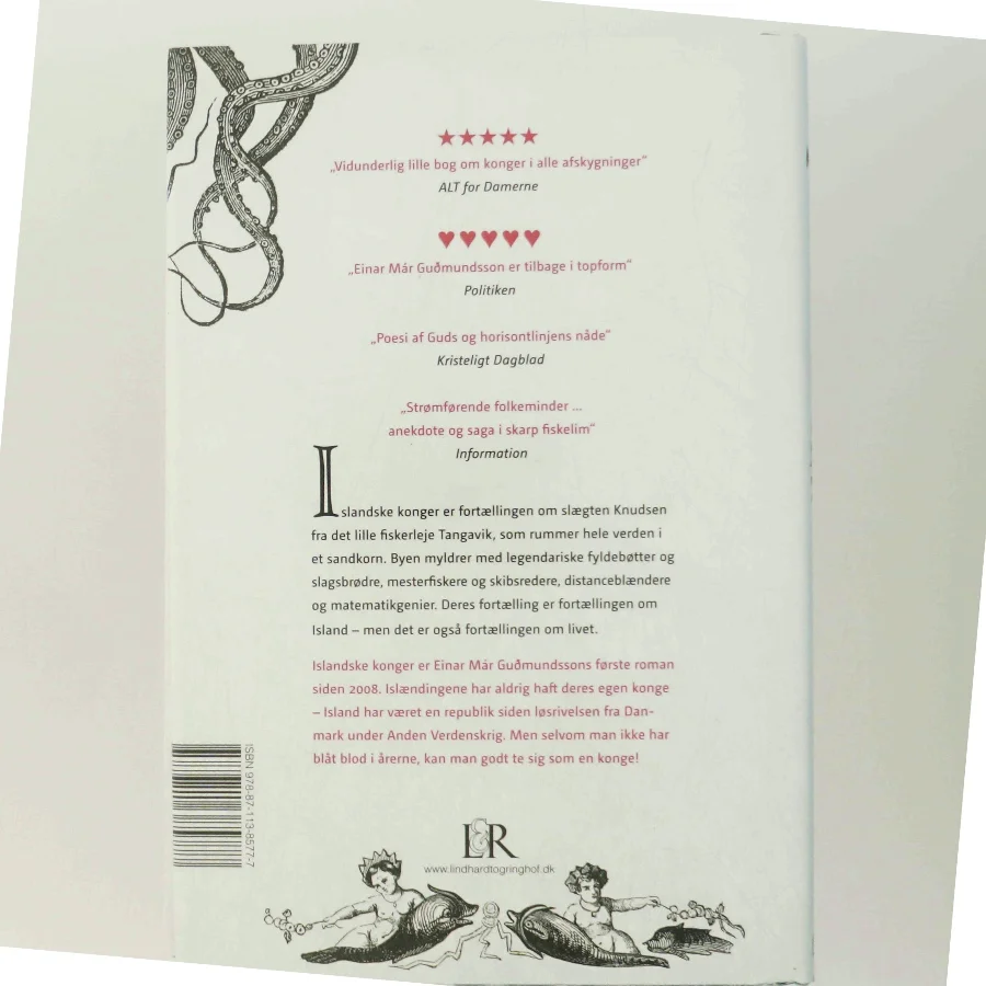 Islandske konger : roman af Einar Már Guðmundsson (Bog)