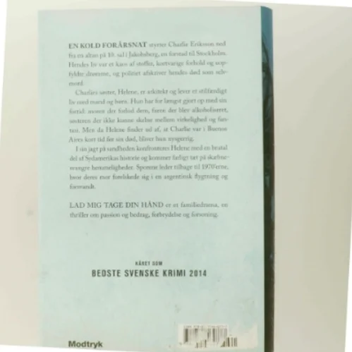 Lad mig tage din hånd af Tove Alsterdal (Bog)