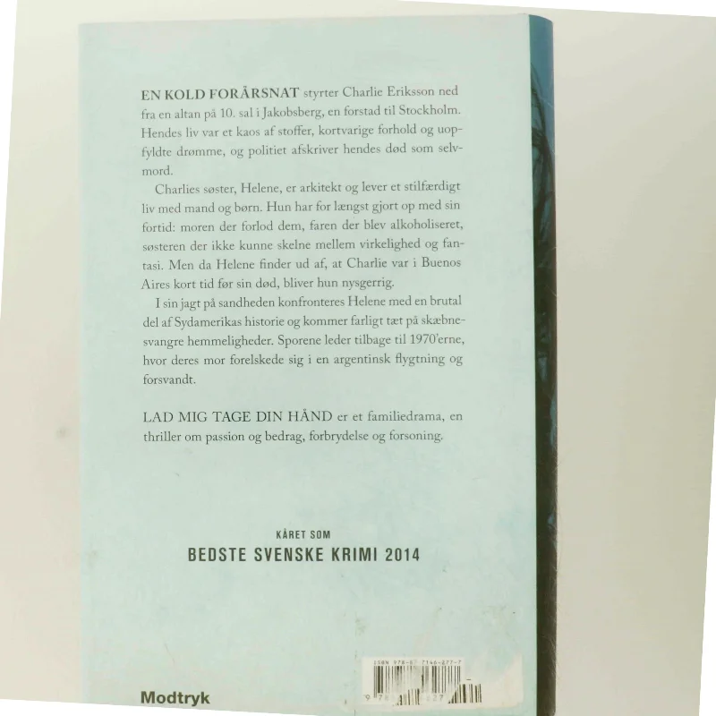 Lad mig tage din hånd af Tove Alsterdal (Bog)