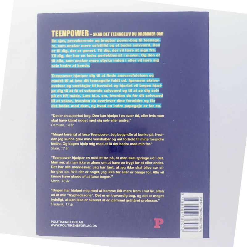 Teenpower : skab det teenageliv du drømmer om! af Pia Beck Rydahl (Bog)