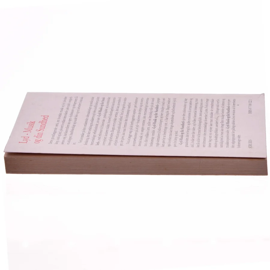 Lyd - Musik og Din Sundhed Bog