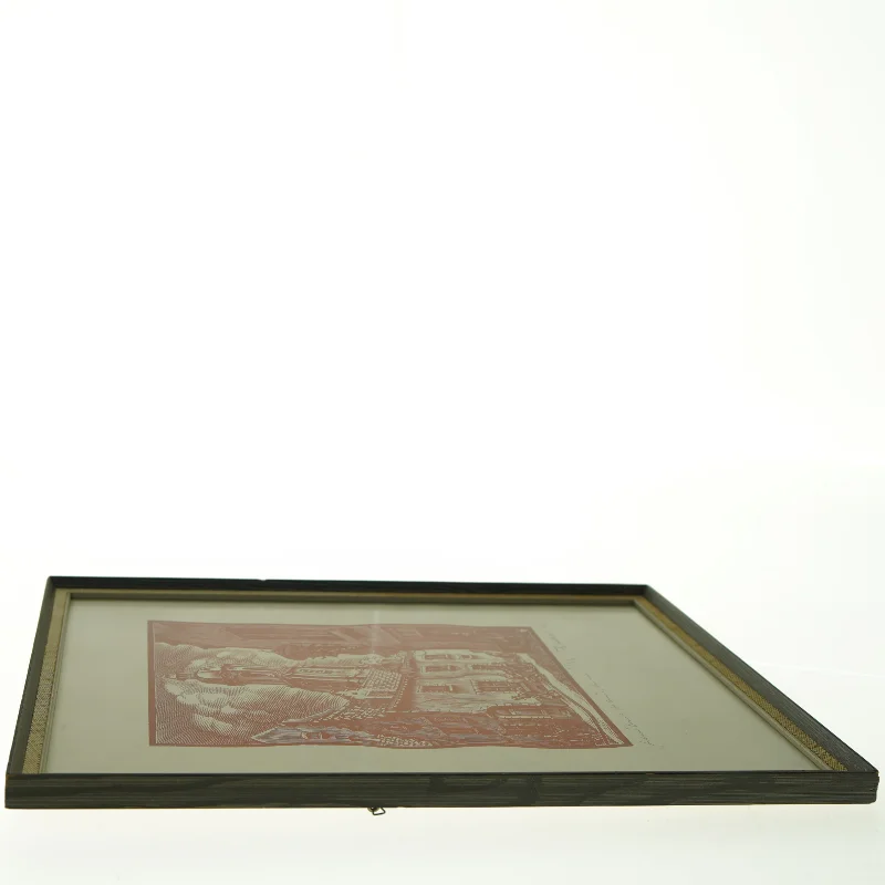 Indrammet grafik (str. 25 x 34 cm)