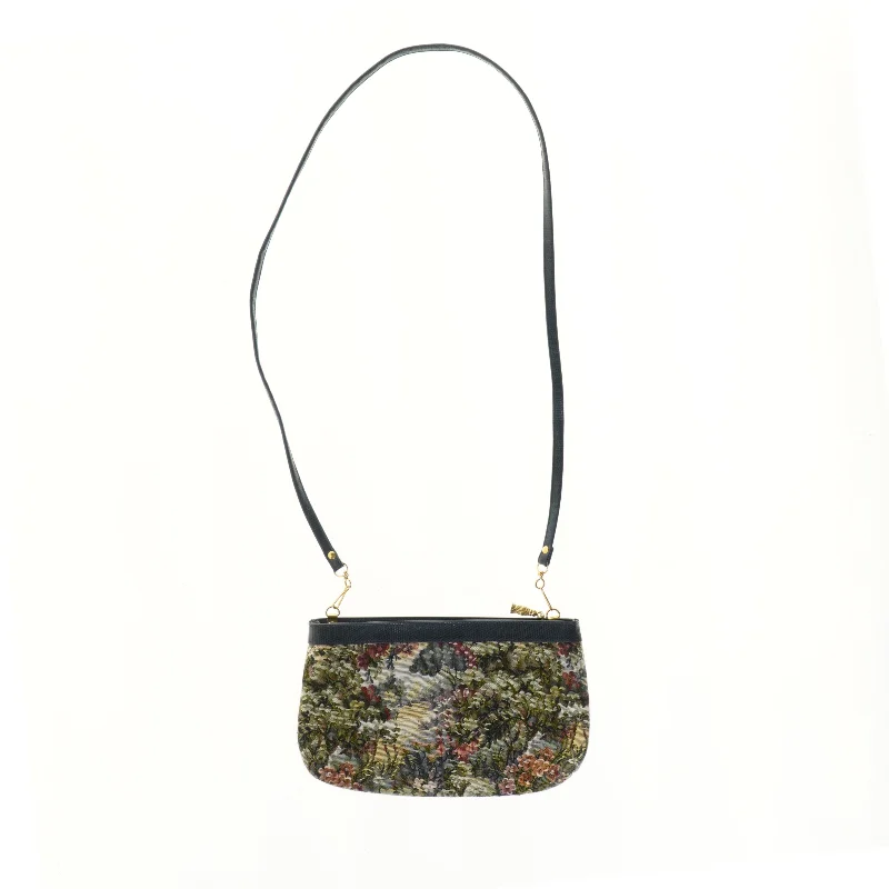 Taske med landskabsmotiv. Gobelin fra Beligien.  (str. 25x15 cm)