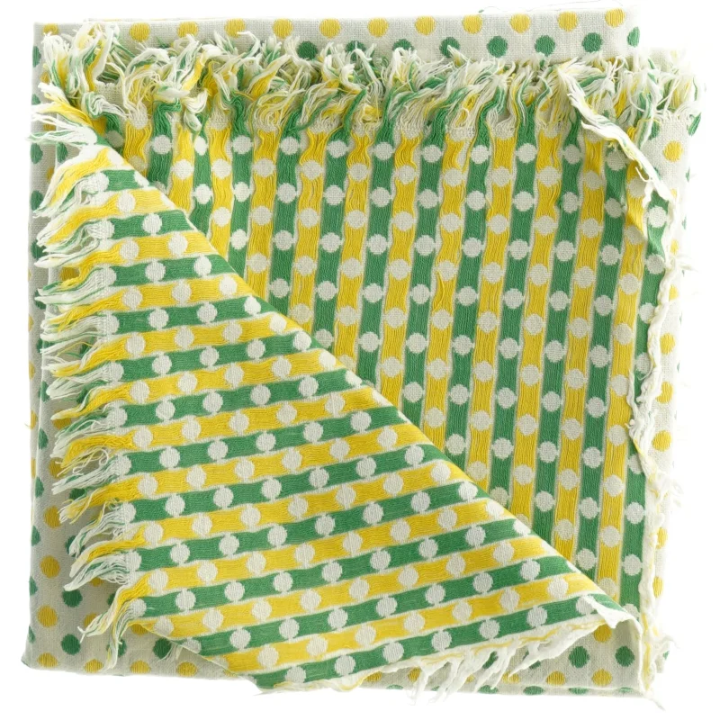 Ternet bomulds tekstil (str. 73. x 73 cm)