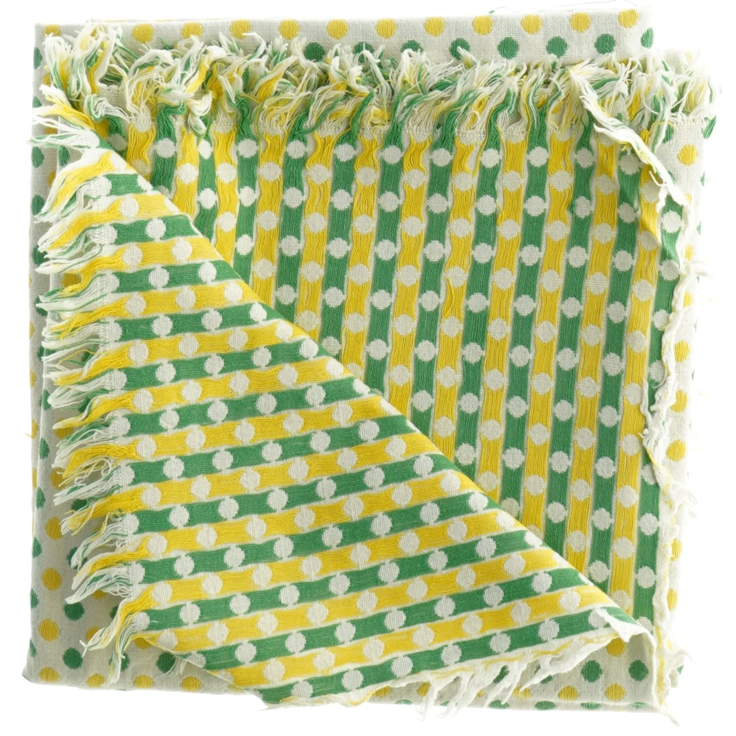 Ternet bomulds tekstil (str. 73. x 73 cm)