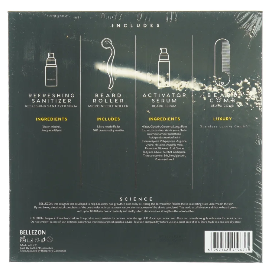 Beard Grwth kit (str. 22 x 22 x 5cm)